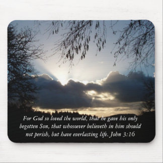 Eugene, OR...John 3:16 Mouse Mat