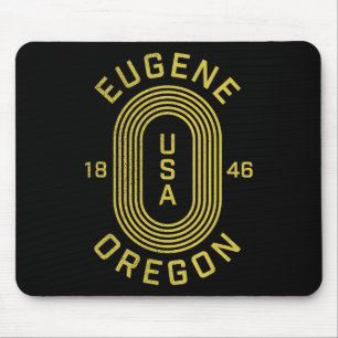 Eugene Oregon Usa Mouse Mat