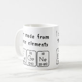 Eugene periodic table name mug (Front Left)