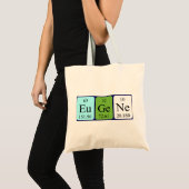 Eugene periodic table name tote bag (Front (Product))