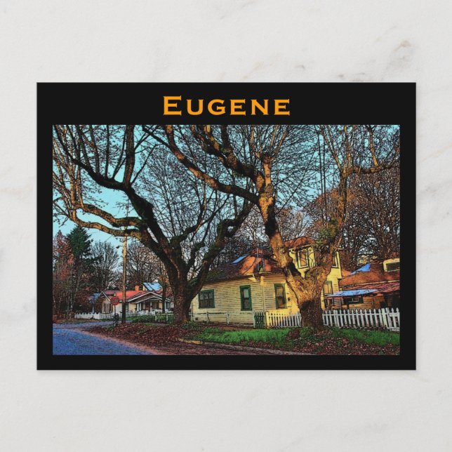 Eugene Postcard (Front)