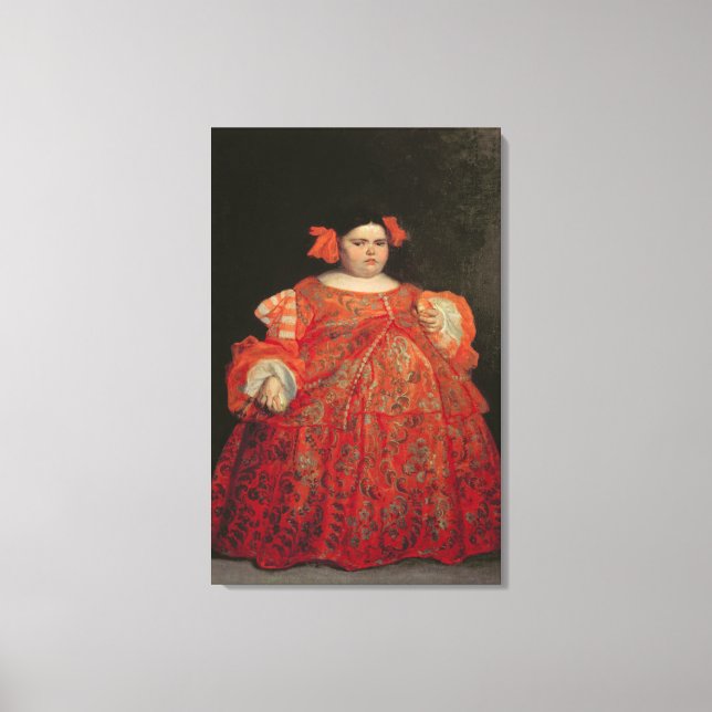 Eugenia Martinez Vallejo, called La Monstrua (oil Canvas Print (Front)