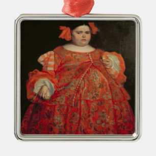 Eugenia Martinez Vallejo, called La Monstrua (oil Metal Tree Decoration