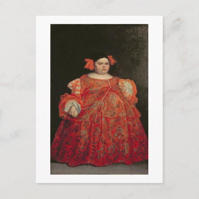 Eugenia Martinez Vallejo, called La Monstrua (oil Postcard (Front)