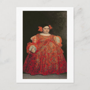 Eugenia Martinez Vallejo, called La Monstrua (oil Postcard