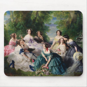 Eugenie Surrounded by her Ladies-in-Waiting Mouse Mat