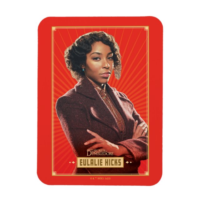 Eulalie Hicks Character Graphic Magnet (Vertical)