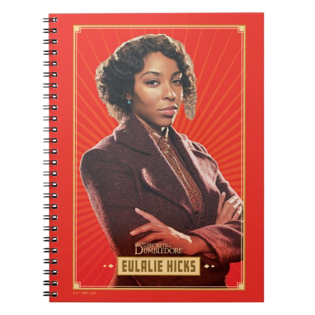 Eulalie Hicks Character Graphic Notebook (Front)