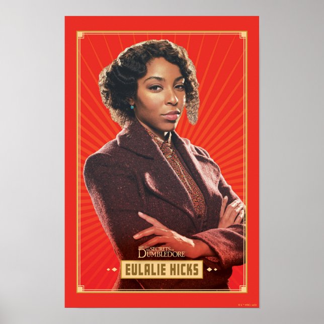 Eulalie Hicks Character Graphic Poster (Front)