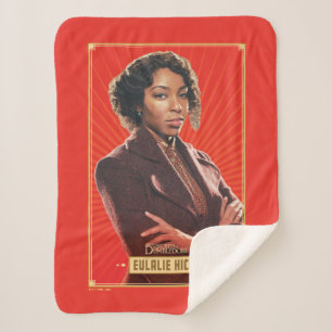 Eulalie Hicks Character Graphic Sherpa Blanket