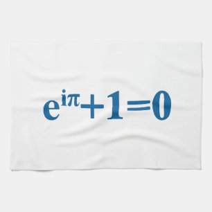 Eular math equation tea towel