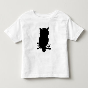 Eule - Scherenschnitt Toddler T-Shirt