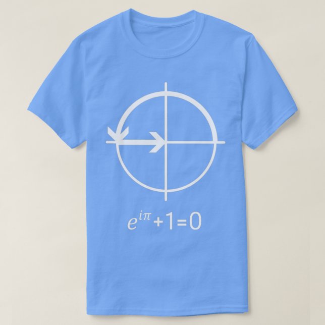 Eulers Identity 1 T-Shirt (Design Front)