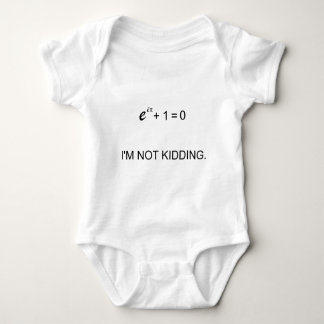 Euler's identity baby bodysuit