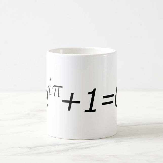 Euler's Identity Coffee Mug (Center)