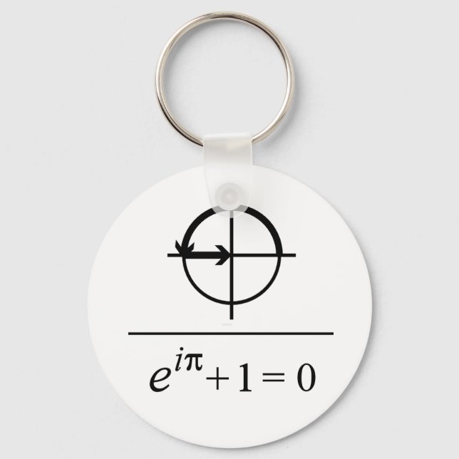 Euler's Identity Key Ring (Front)