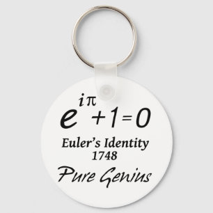 Euler's Identity Key Ring