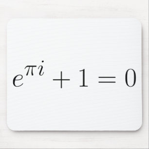 Euler's identity mouse mat