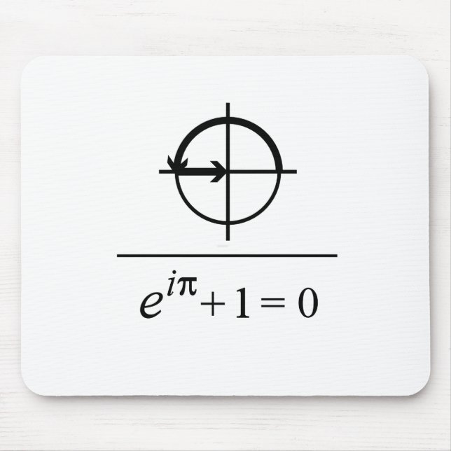 Euler's Identity Mouse Mat (Front)