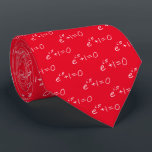 Euler's Identity On Red Tie<br><div class="desc">Euler's Identity On Red Tie.</div>