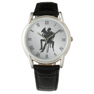 Euphonium / Bassoon  Player w Roman Numerals Watch