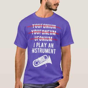 Euphonium Marching Funny Baritone 1 T-Shirt