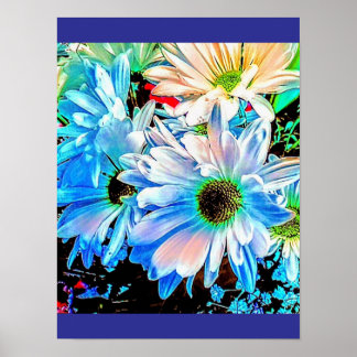 Euphoric Flowers  Poster
