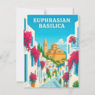 Euphrasian Basilica Poreč Croatia Vintage Travel P Postcard