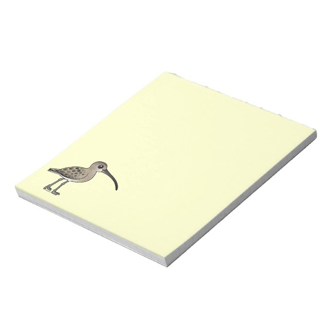 Eurasian Curlew Notepad (Rotated)