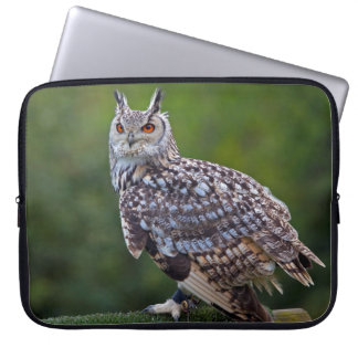 Eurasian Eagle Owl Laptop Sleeve