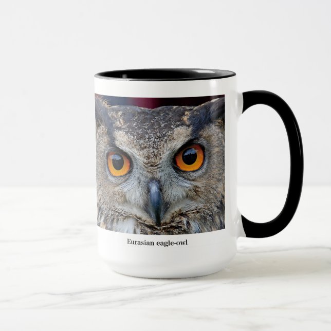 Eurasian Eagle Owl Mug (Right)