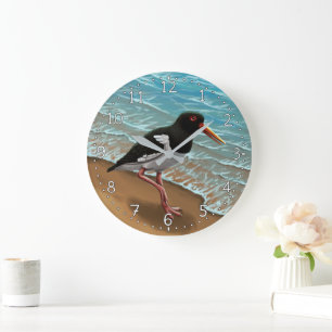 Eurasian Oystercatcher clock