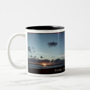 Eureka, California Clouds coffee-cup Two-Tone Coffee Mug