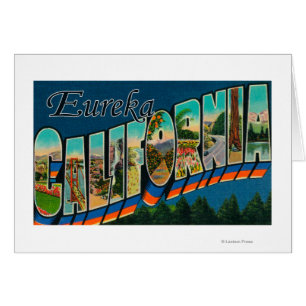Eureka, California - Large Letter Scenes