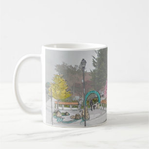 Eureka Chinatown 1884 and 2024 Coffee Mug