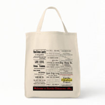 Eureka Chinatown 1884 grocery bag