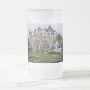 Eureka Crescent Frosted Glass Beer Mug