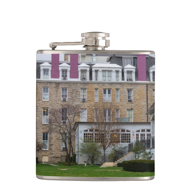 Eureka Crescent Hip Flask (Front)