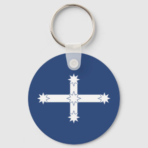 Eureka Flag Key Ring