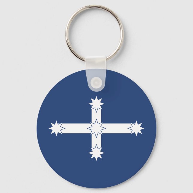 Eureka Flag Key Ring (Front)