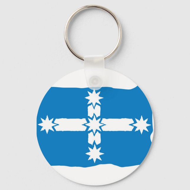 Eureka Flag Key Ring (Front)