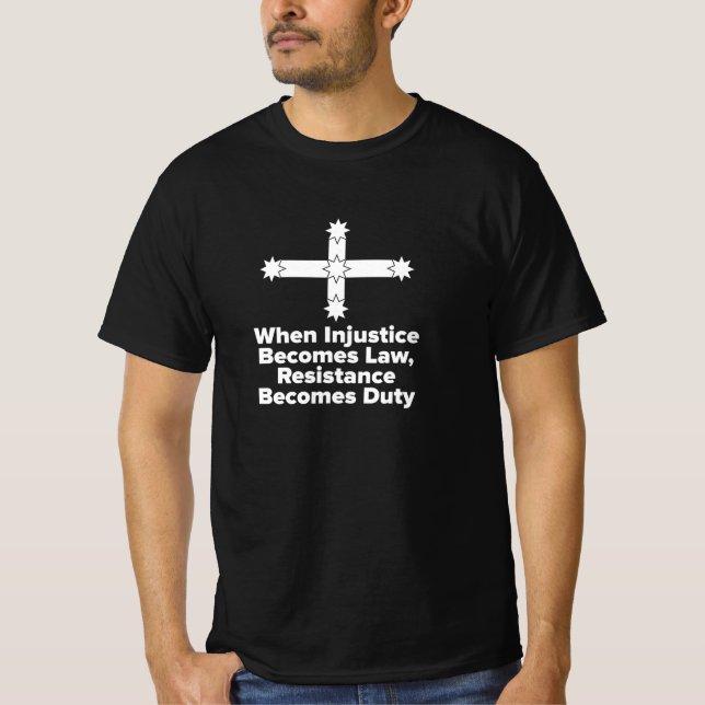 Eureka Flag Resistance Duty T-Shirt (Front)