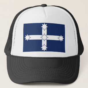 eureka flag trucker hat