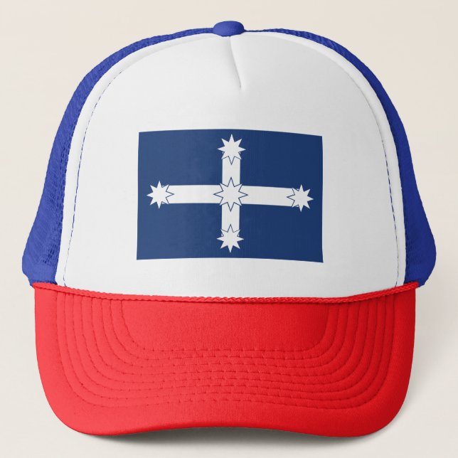 Eureka Flag Trucker Hat (Front)