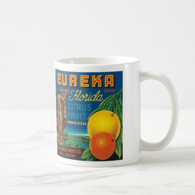 Eureka Florida Citrus Fruit Coffee Mug (Right)