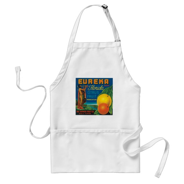 Eureka Florida Citrus Fruit Standard Apron (Front)