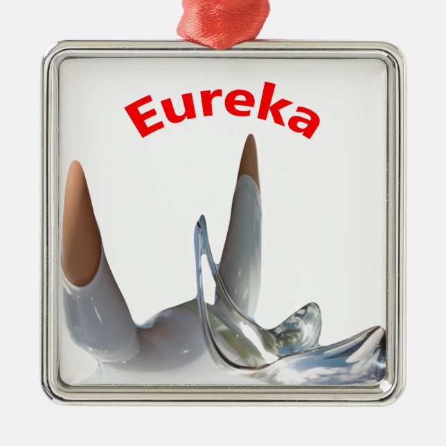 Eureka Metal Tree Decoration (Front)