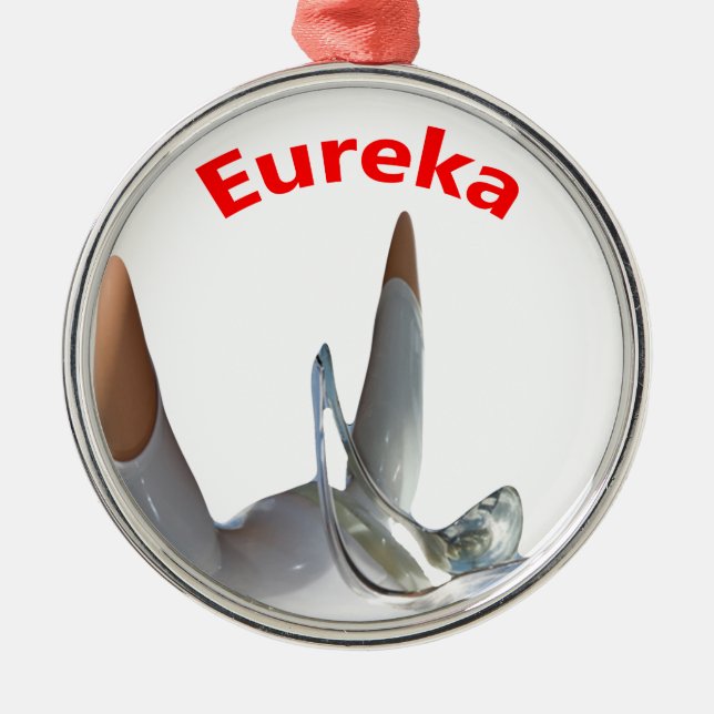 Eureka Metal Tree Decoration (Front)