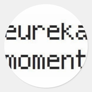 Eureka Moment Band Sticker