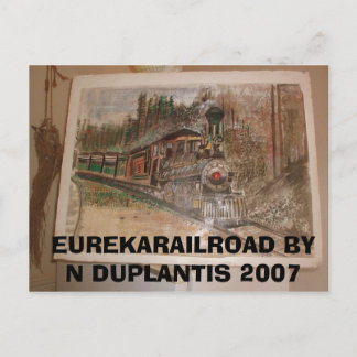 Eureka Railroad by Norman Duplantis Postcard